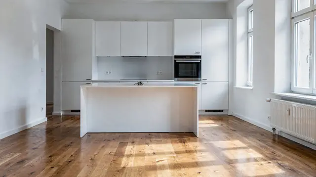 Symbolbild: leere, gereinigte Wohnung für die Übergabe
